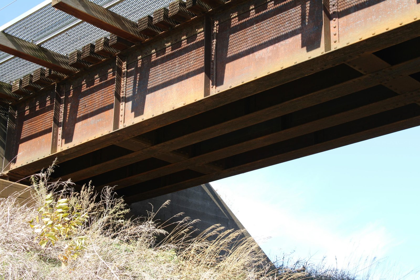 Girder details, west span
